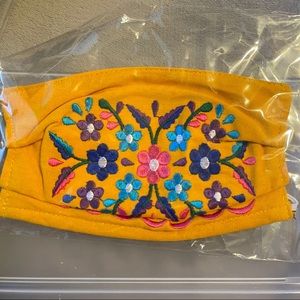 Face mask- Mexican Embroidered 💐